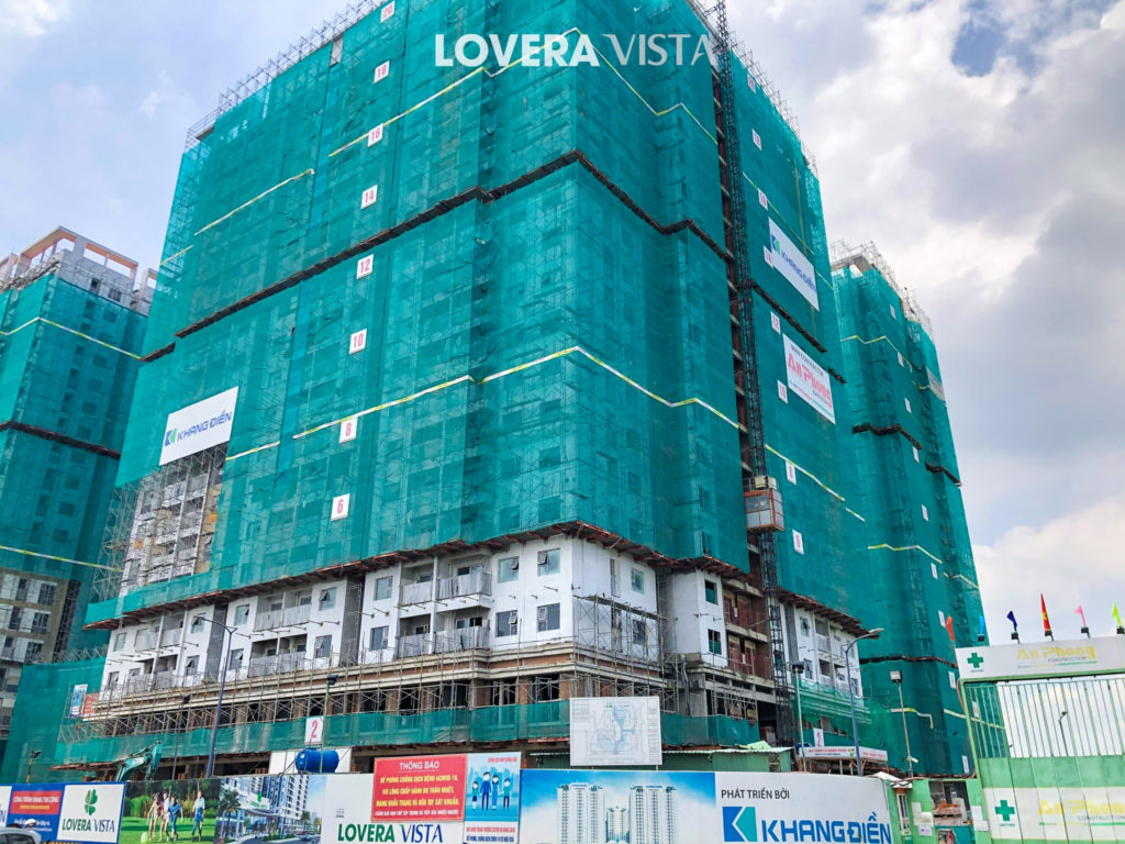 Tiến độ xây dựng Lovera Vista 9-2020
