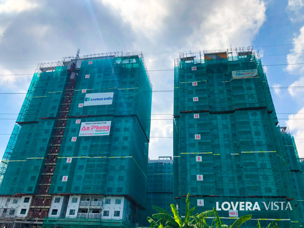 Tiến độ xây dựng Lovera Vista 9-2020