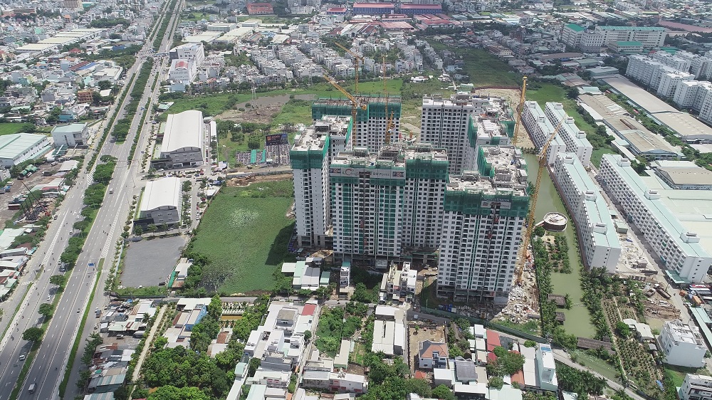 Tiến độ xây dựng Akari City 9-2020